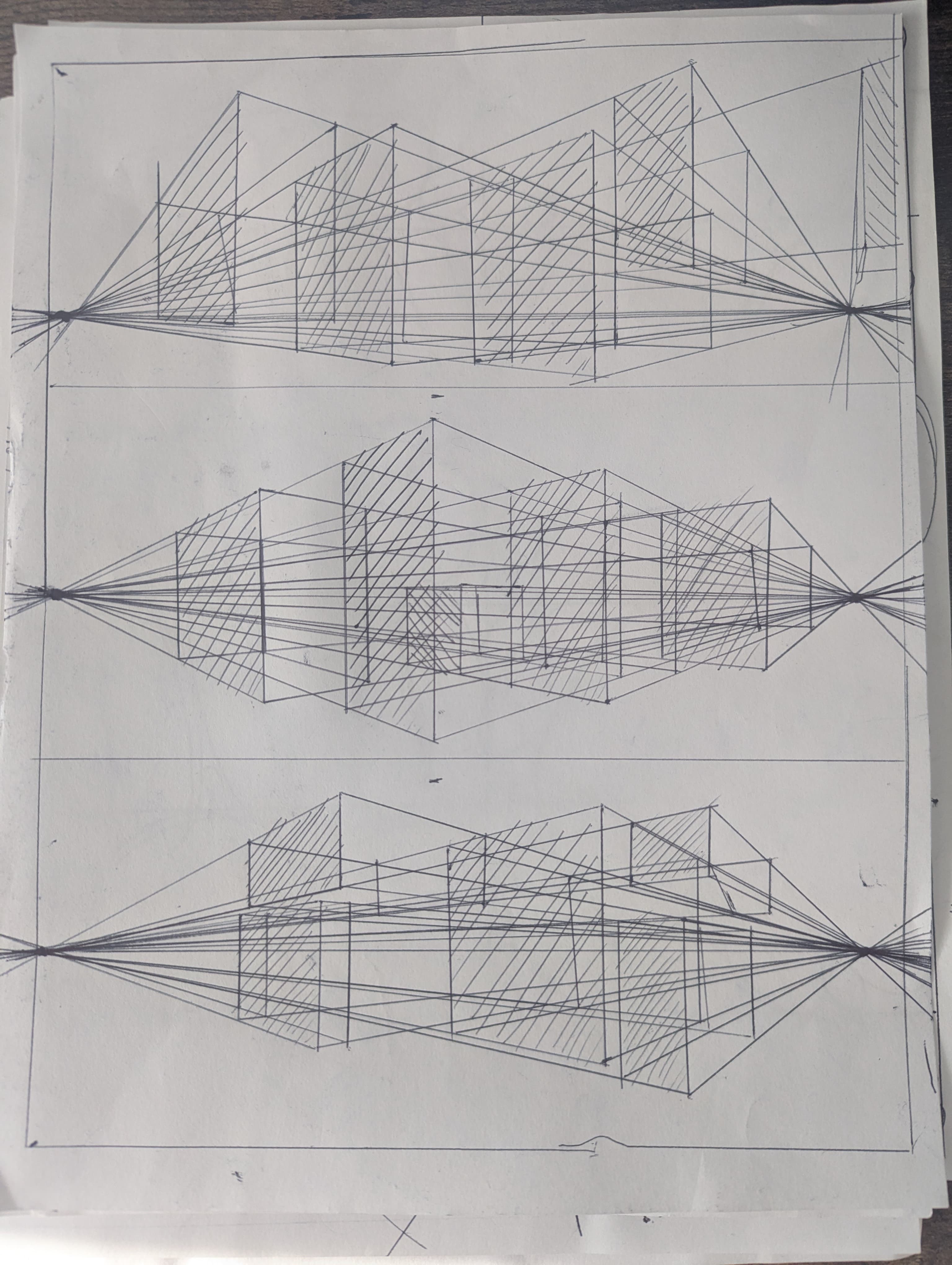 Building placement practice sketch