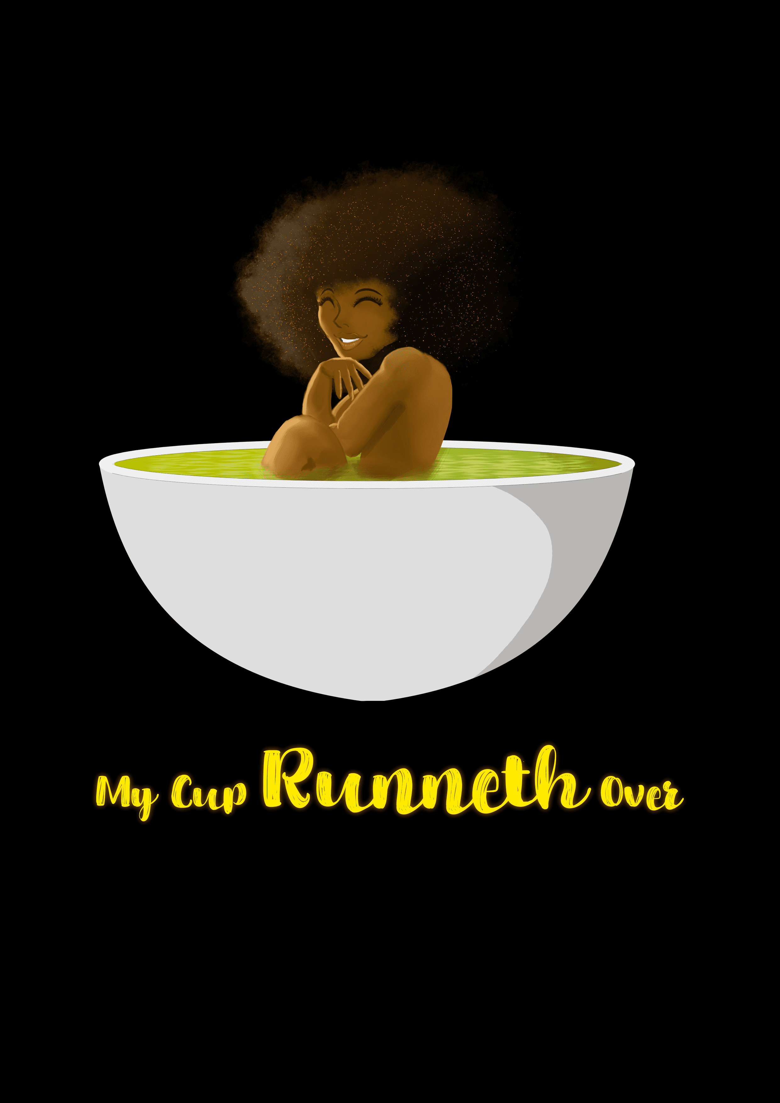 My Cup Runneth Over illustration