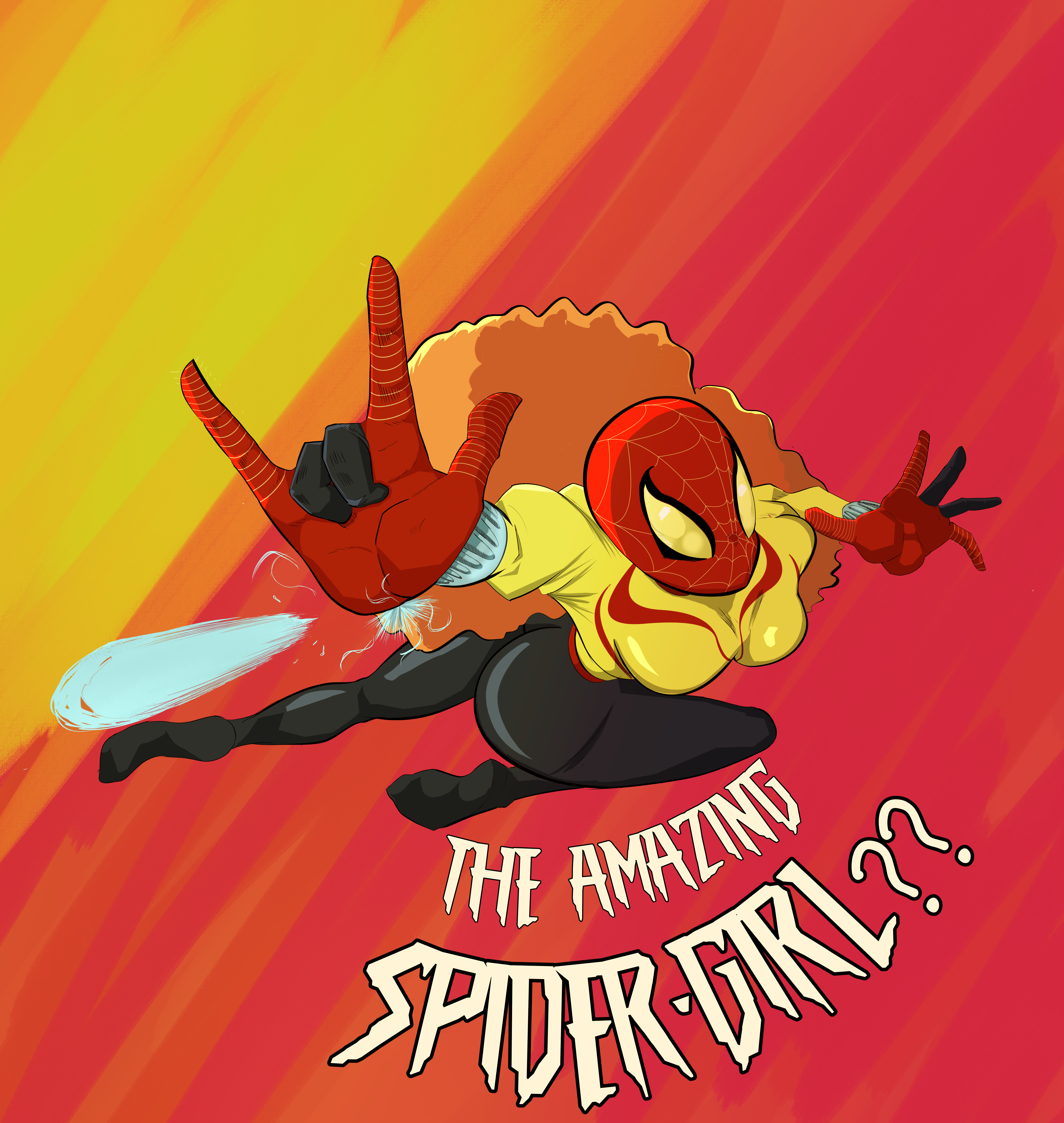The Amazing Spider-Girl illustration